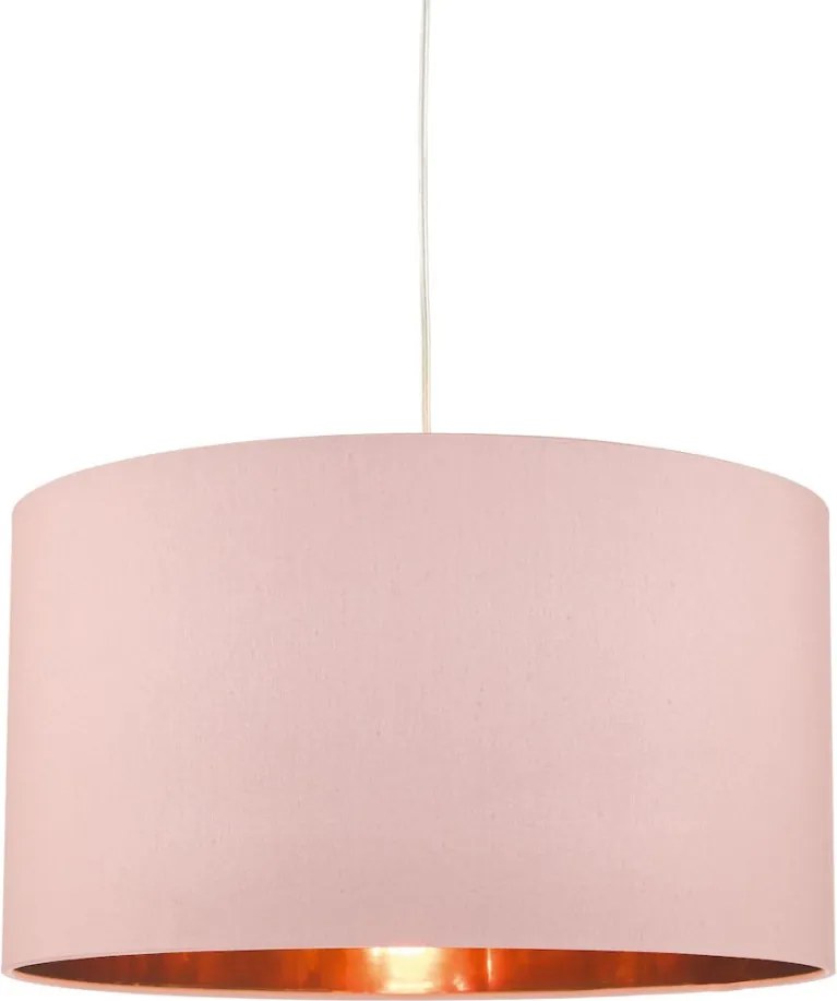 DAR LIGHTING TIM6503 TIMON Ernyős Függesztett Lámpa Réz, RózsaszínIP20