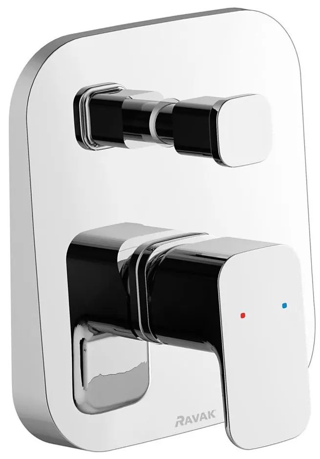 Ravak X070136 - FREE falba süllyeszthető zuhanycsaptelep, fényes króm