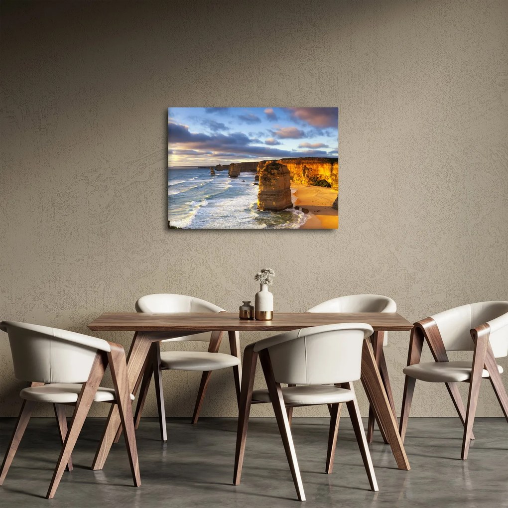 A tengeri sziklák képe (70x50 cm)