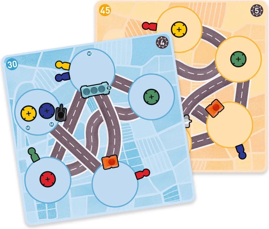 Logikai játék - Közlekedés Logika - Traffic Logic