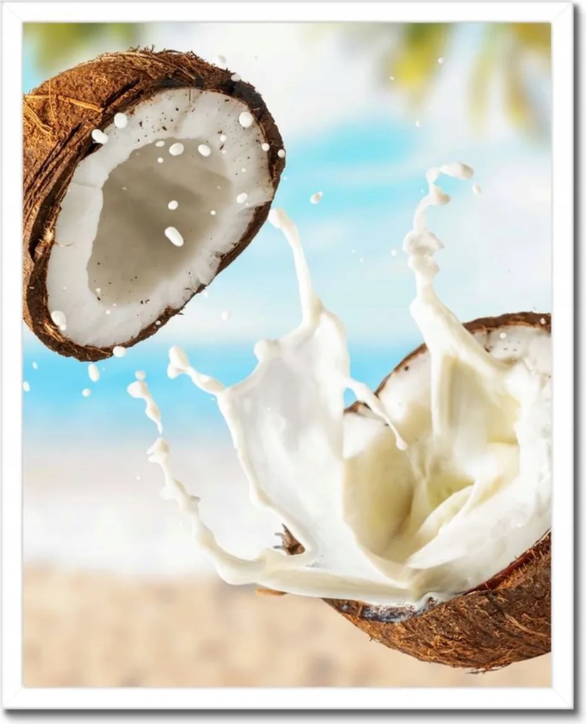 Poszterek keretben 40x50 Kókusztej Kókusz