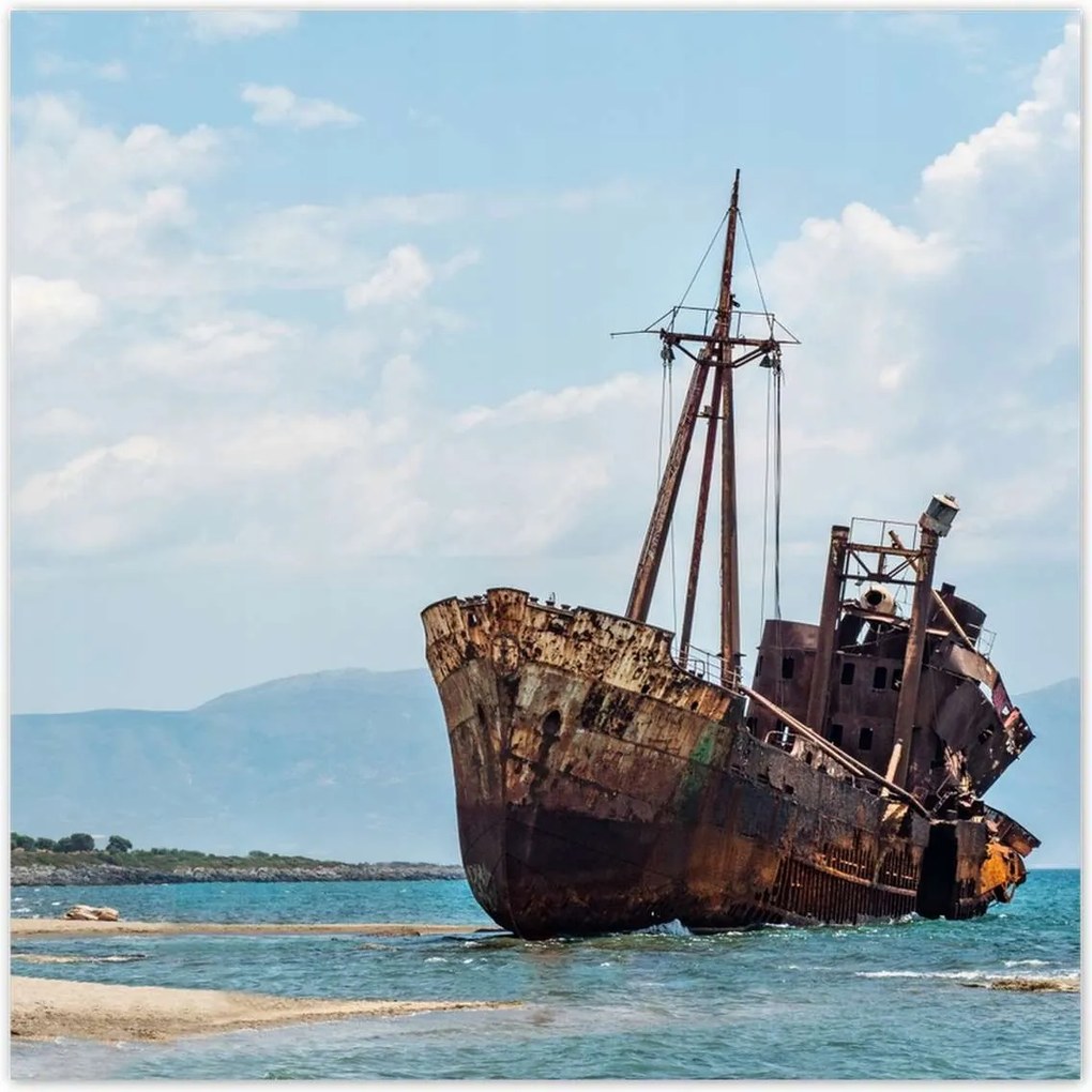 Poszterek 30x30 Tengerészet Tengeri hajók