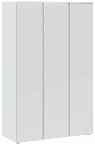 BASIC PLUS Ruhásszekrény Fehér Színben 110 cm 3D Belföldi Raktárról