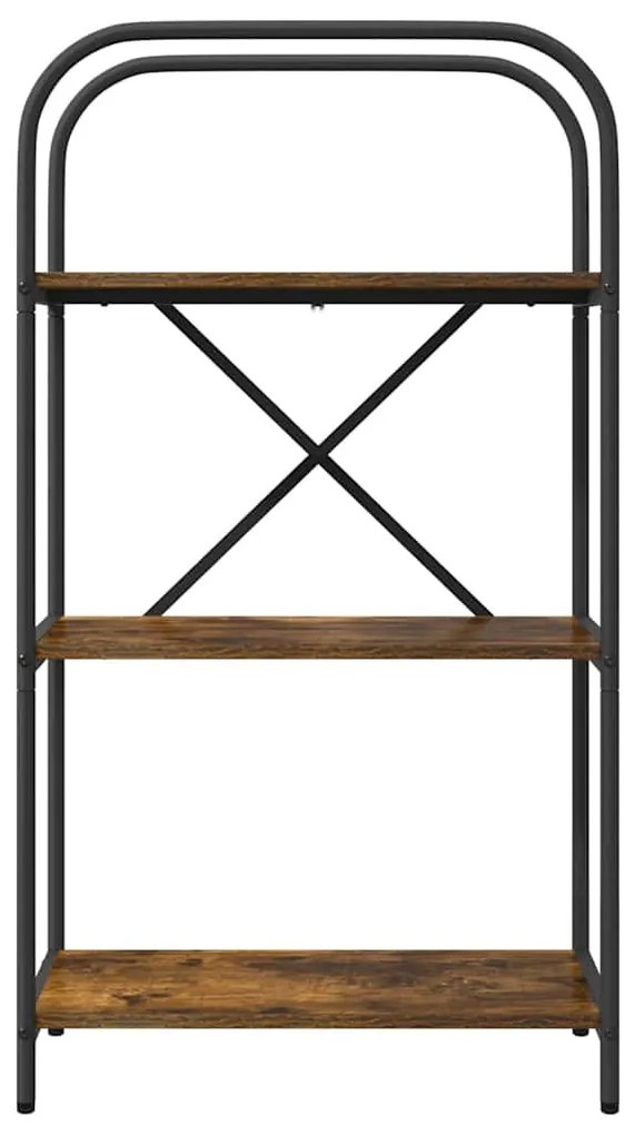 Könyvespolc Füstölt tölgy 60 x 30 x 109 cm Faanyag