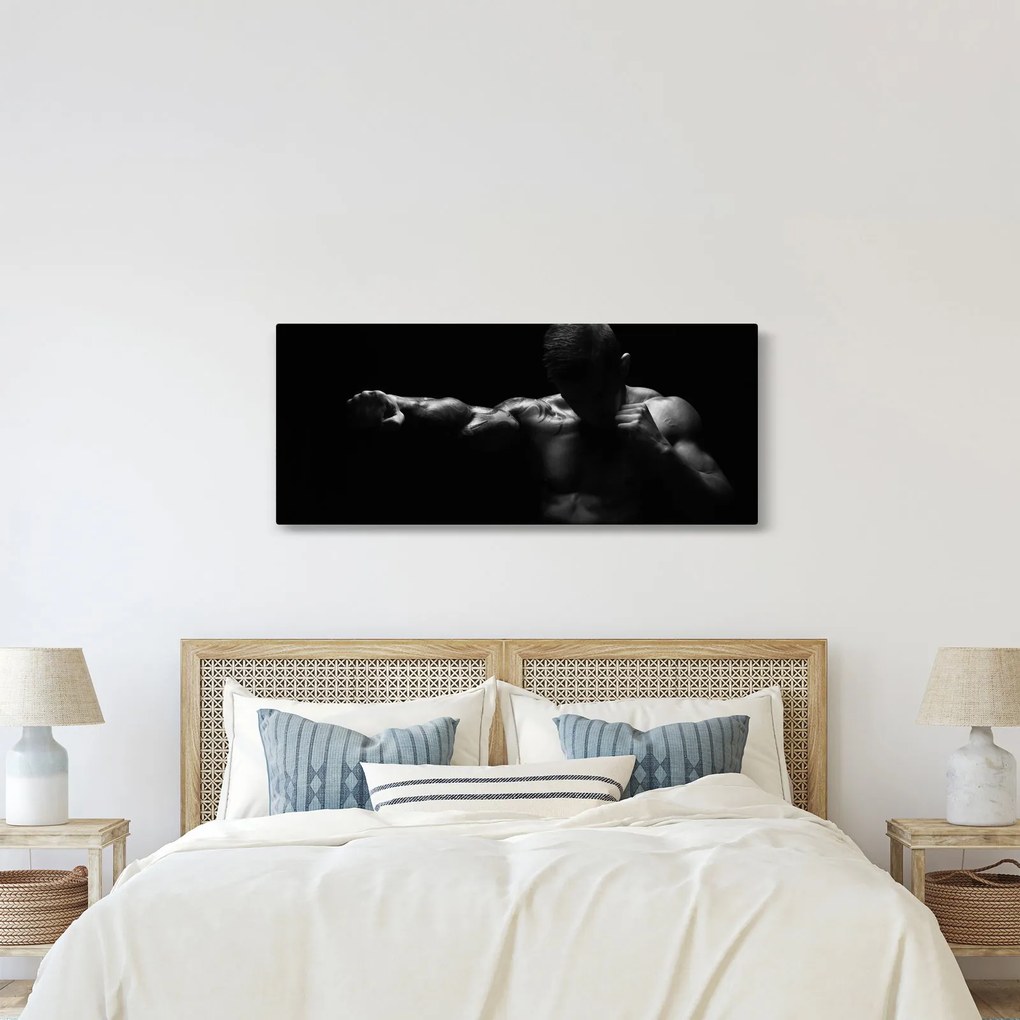 Kép - Ököl ütés (120x50 cm)