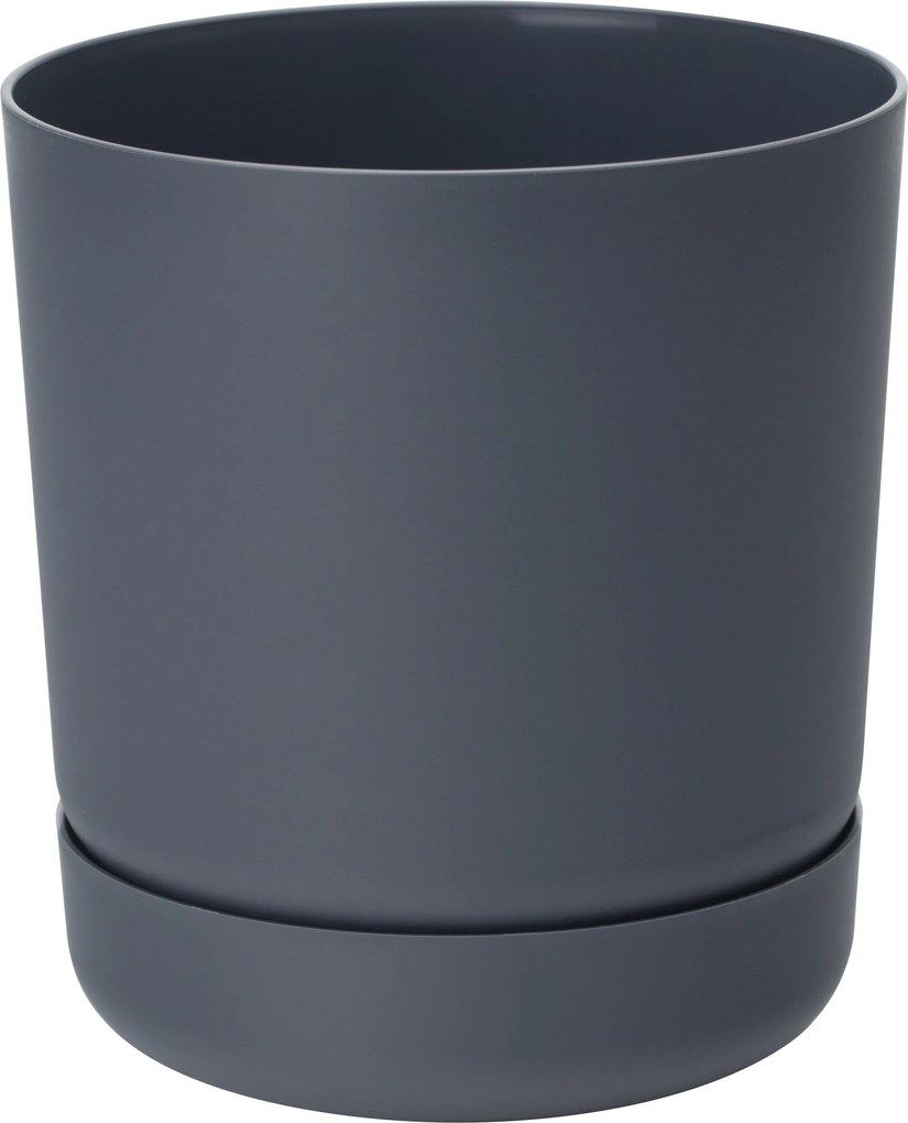 Satina 17 kerek kaspó állvánnyal, matt