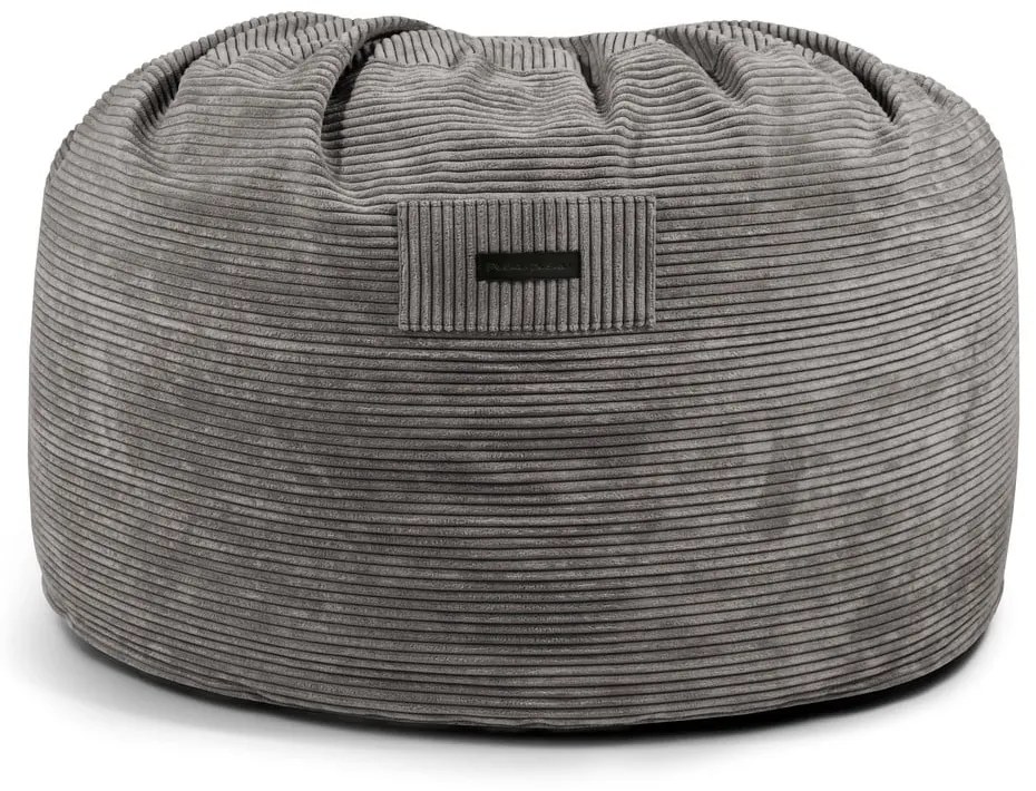 Zöld kordbársony babzsákfotel Om 110 – SLOWDOWN