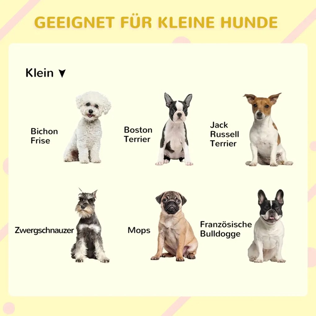 PawHut Tömörfa kutyaház, időjárásálló, aszfalttető, szürke-fehér