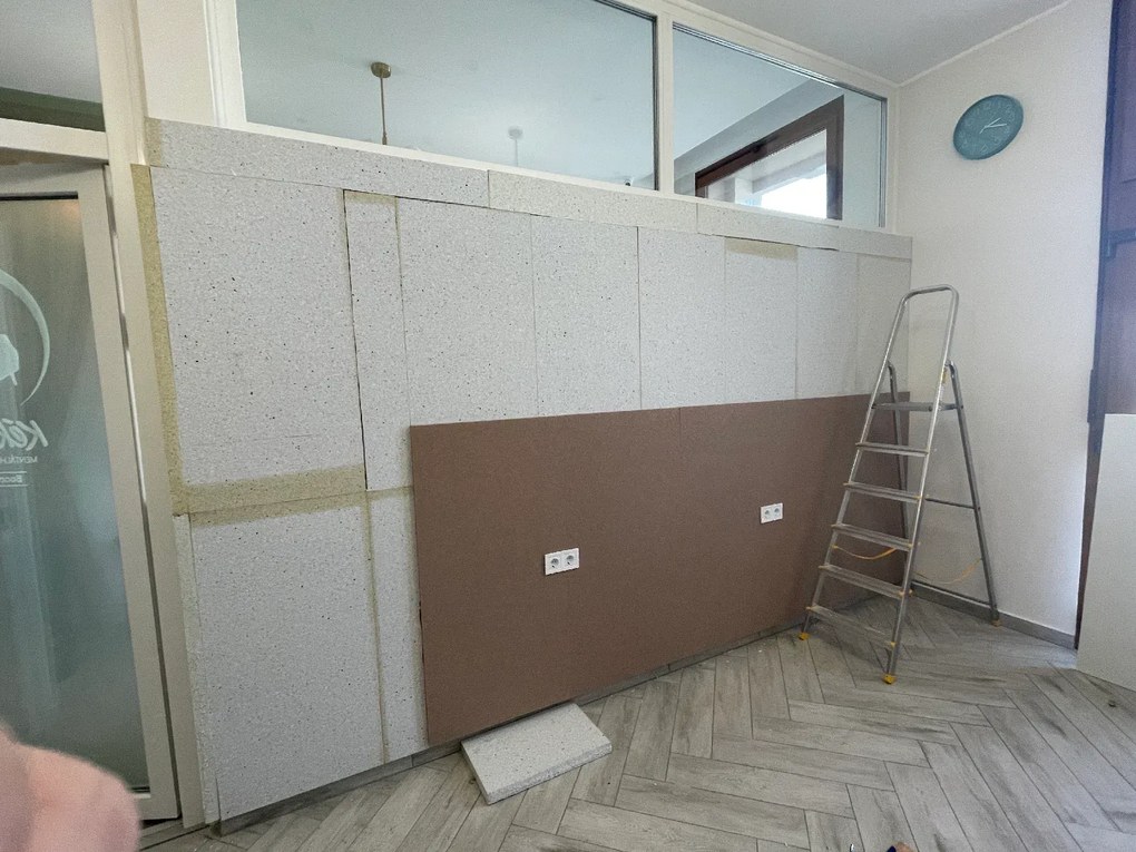 Lángálló Elitexa extra sűrű zajcsökkentő panel falra - 50x100x2cm