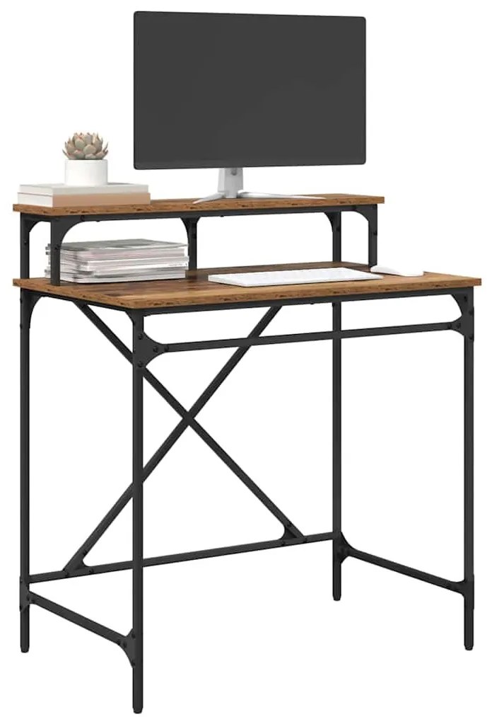 Asztal Öreg fa 80 x 50 x 90 cm Faanyag