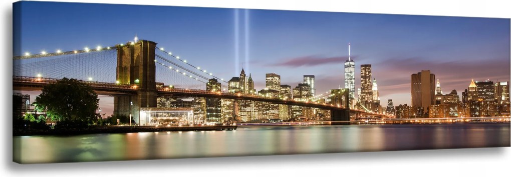 Vászonkép Építészet Brooklyn híd 135X45 cm