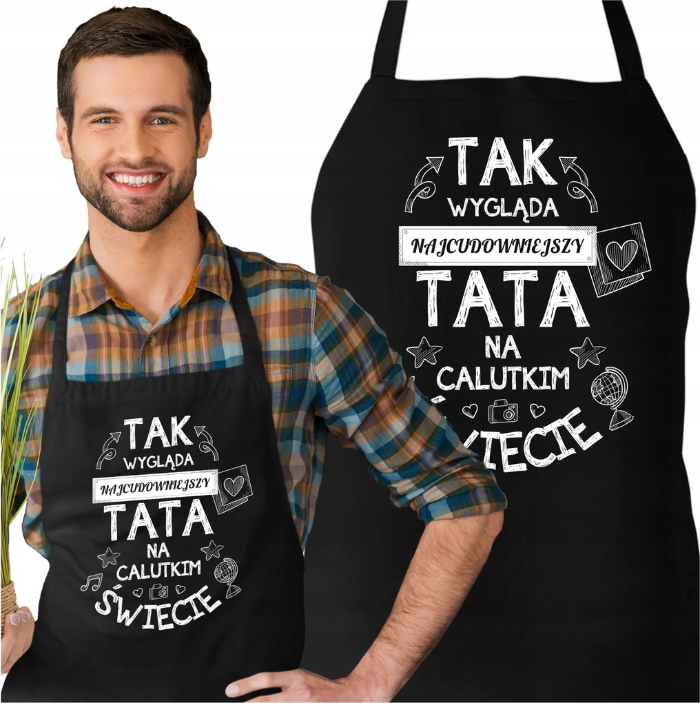 Kötény Apák Napjára A Világ Legcsodálatosabb Apukája Ajándék