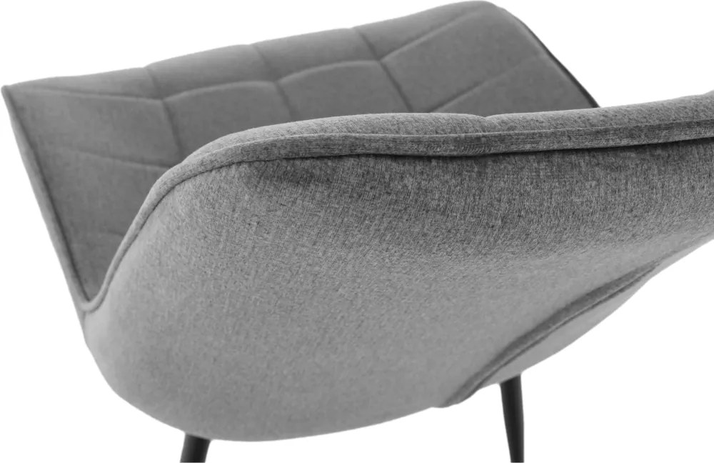 Szék, szürke/fekete, SARIN