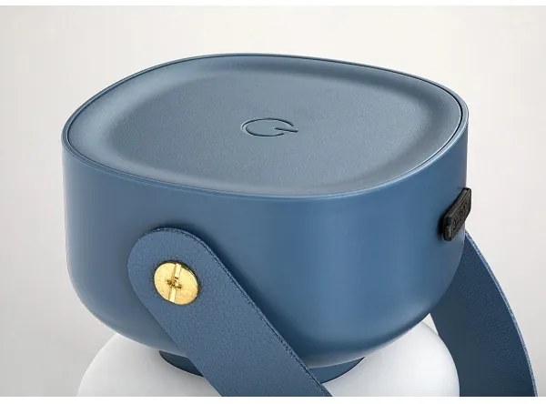 Rabalux 77145-LED Dimmelhető újratölthető érintős kültéri asztali lámpa FUNES LED/3W/5V IP44 kék