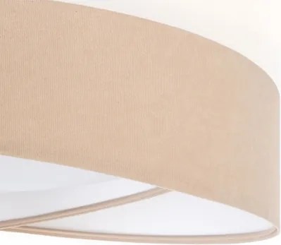 LED mennyezeti lámpa GALAXY MODERN LED/24W/230V átm. 55 cm bézs/fehér