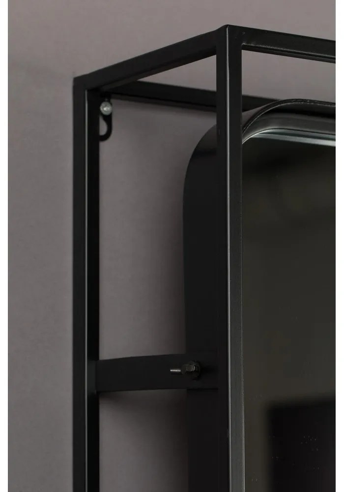 Fali tükör polccal és fogassal 53x165 cm Langres – Dutchbone