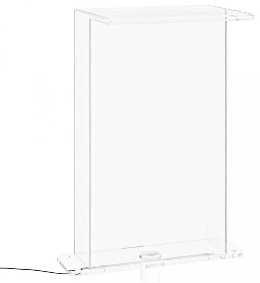 akril medenceszökőkút RGB LED-ekkel 51 cm
