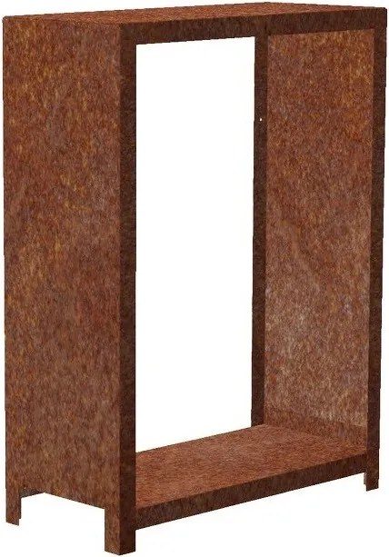 Stora Kerti fáskamra 120 x 80 x 40 cm, corten CORGARDEN 1037