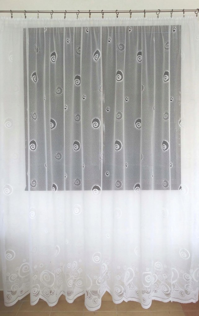 Mg Függöny 600/002 Fehér 200x250 készre szerelt M szalaggal