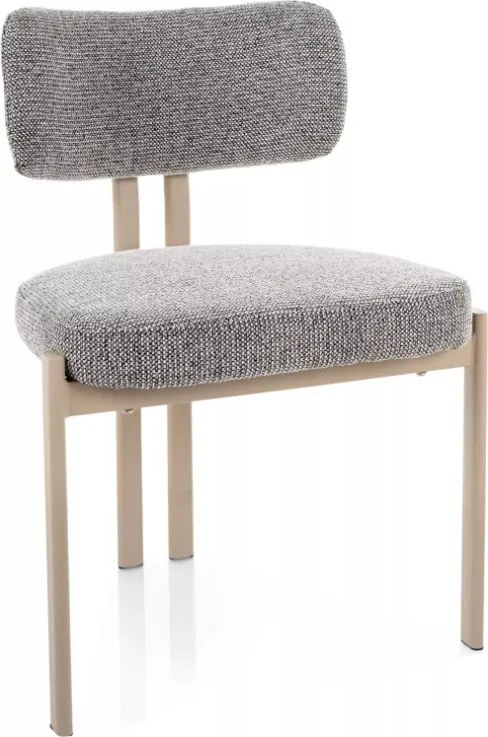 Misaki étkezőszék szürke/kasmír