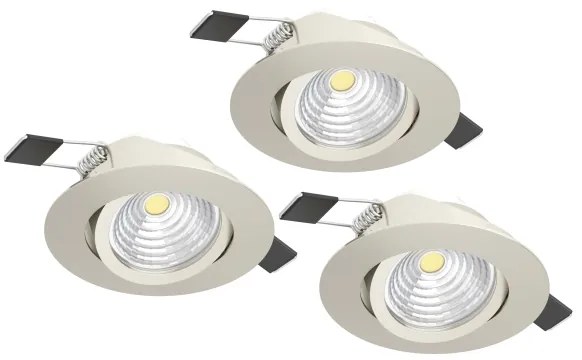 Eglo 900746 - KÉSZLET 3xLED Dimmelhető lámpa SALICETO 3xLED/6W/230V króm