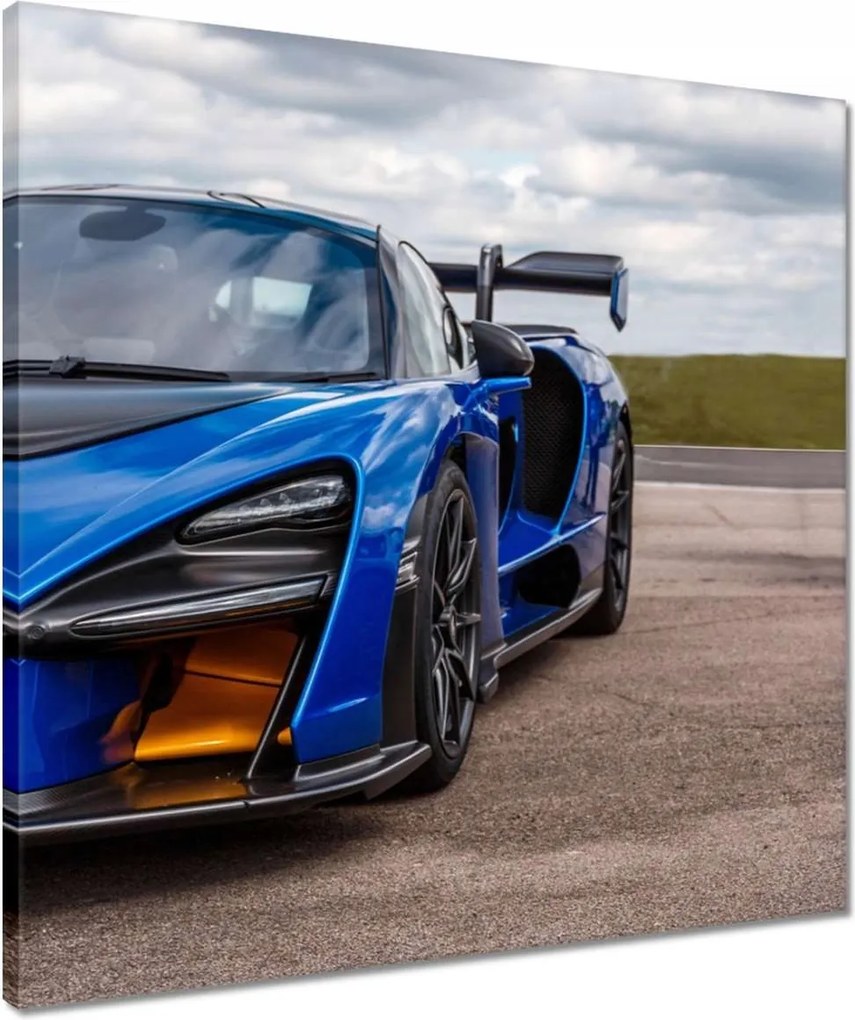 Vászonkép 50x50 Sportautó út