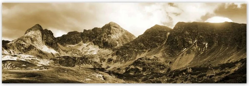 Poszterek 200x66 Tátra Lengyel hegyek Kilátás