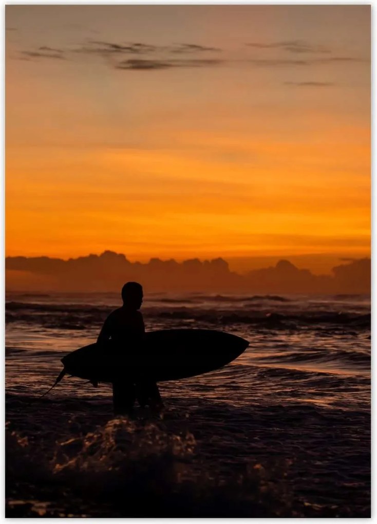 Poszterek 50x70 Szörfözés nyáron Zanzibár