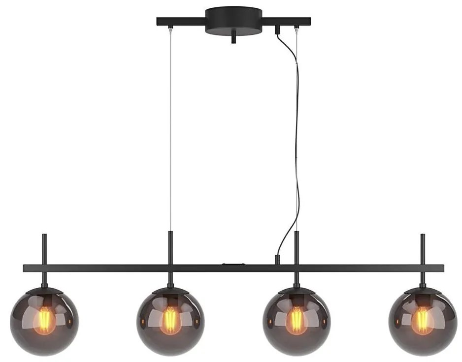 ByRydens 4202360-4505 - BOYLE kábeles csillár 4xE27/8W/230V