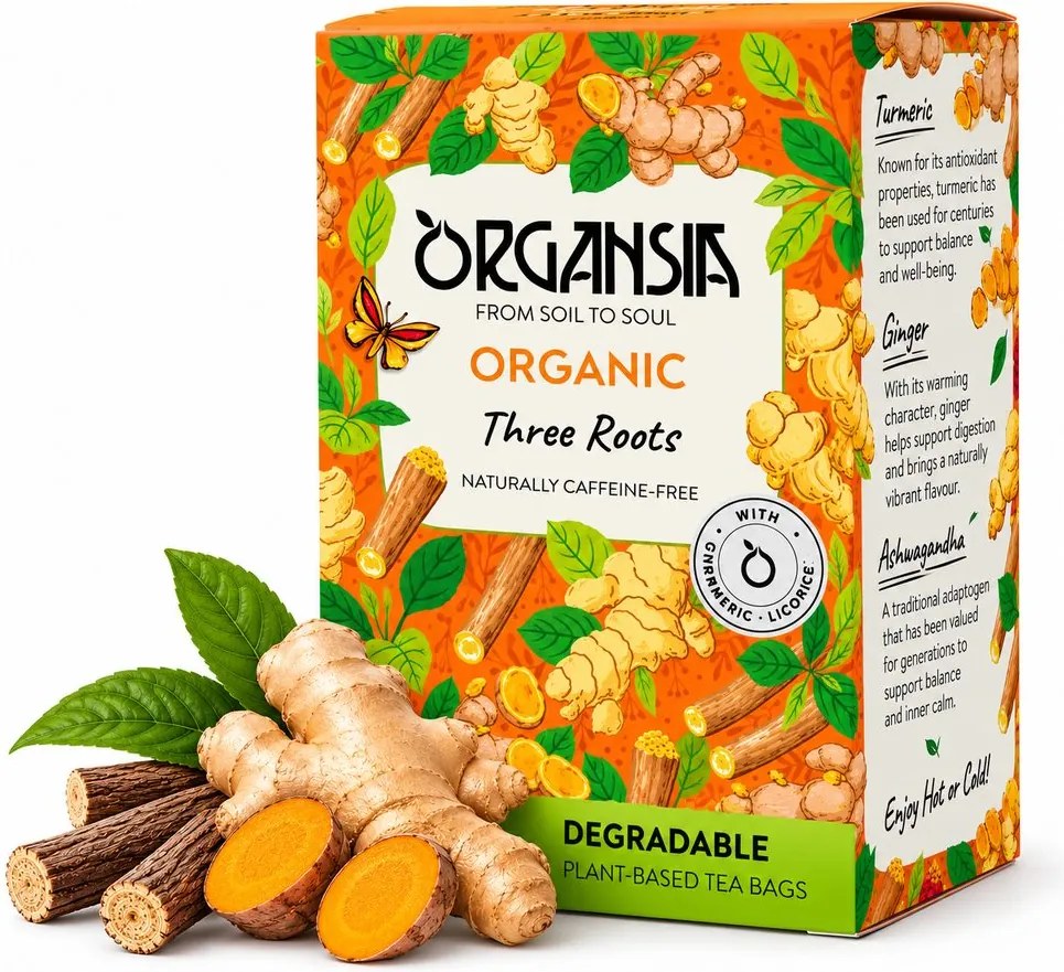 ORGANSIA bio tea három gyökér 18 filter