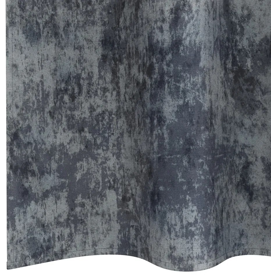 Bársonyfüggönyök 2 db füllel Ezüstszürke 245x140 cm