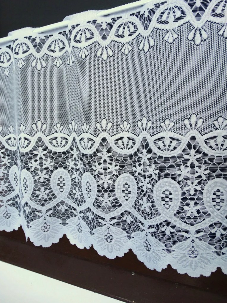 Mg Irigység jacquard fehér 653/113 180x70cm kész K