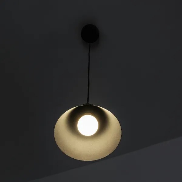 ETNA II kábeles függőlámpa 1xE27/15W/230V, Ø 18,5 cm, fekete