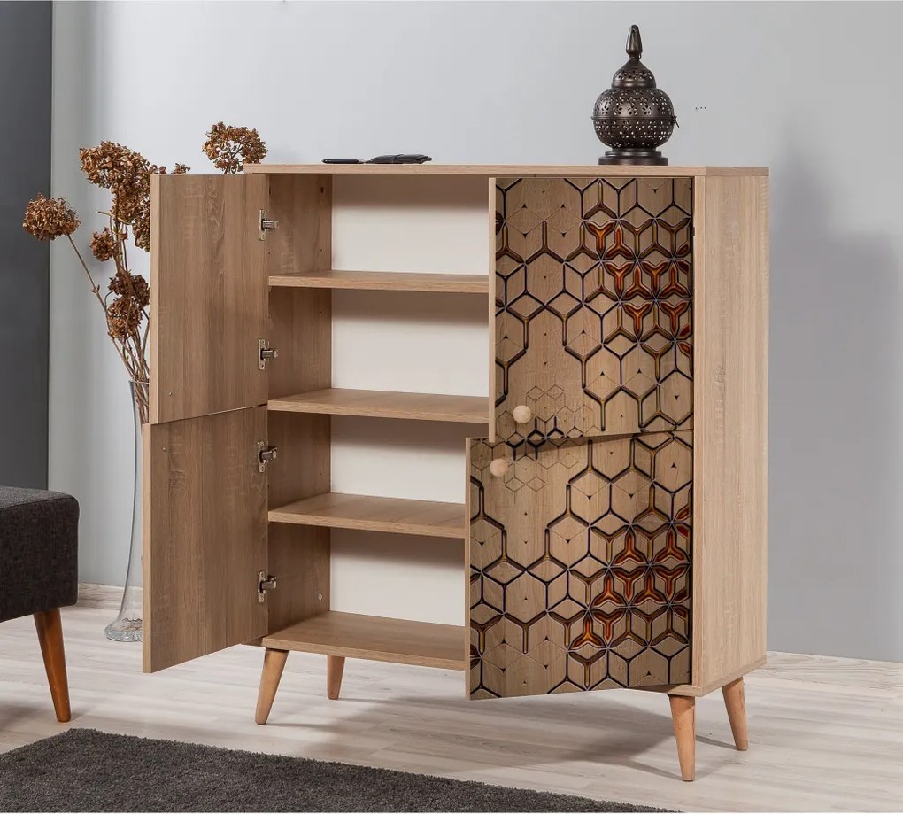 Konyhaszekrény, 95 cm – Multilux-720