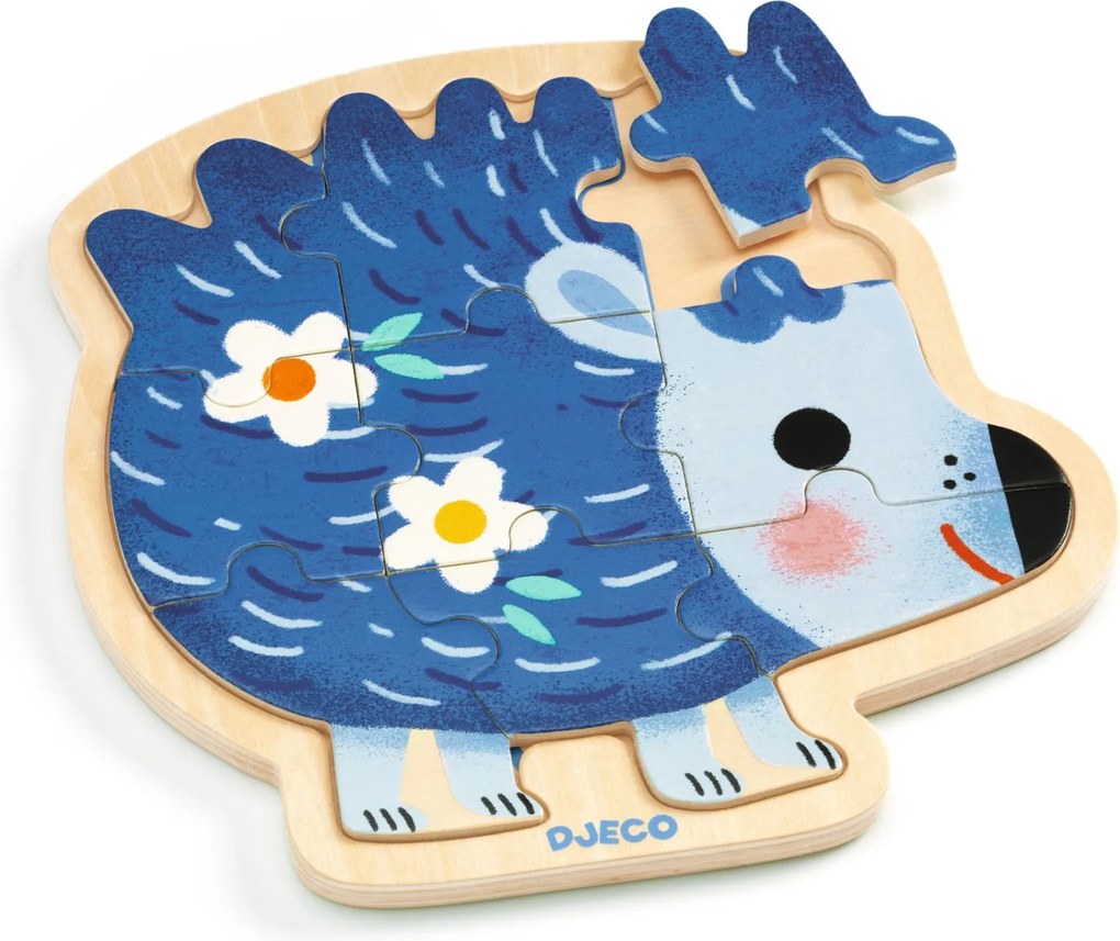 Fa puzzle - Süni, 9 db-os - Puzzlo Kipic