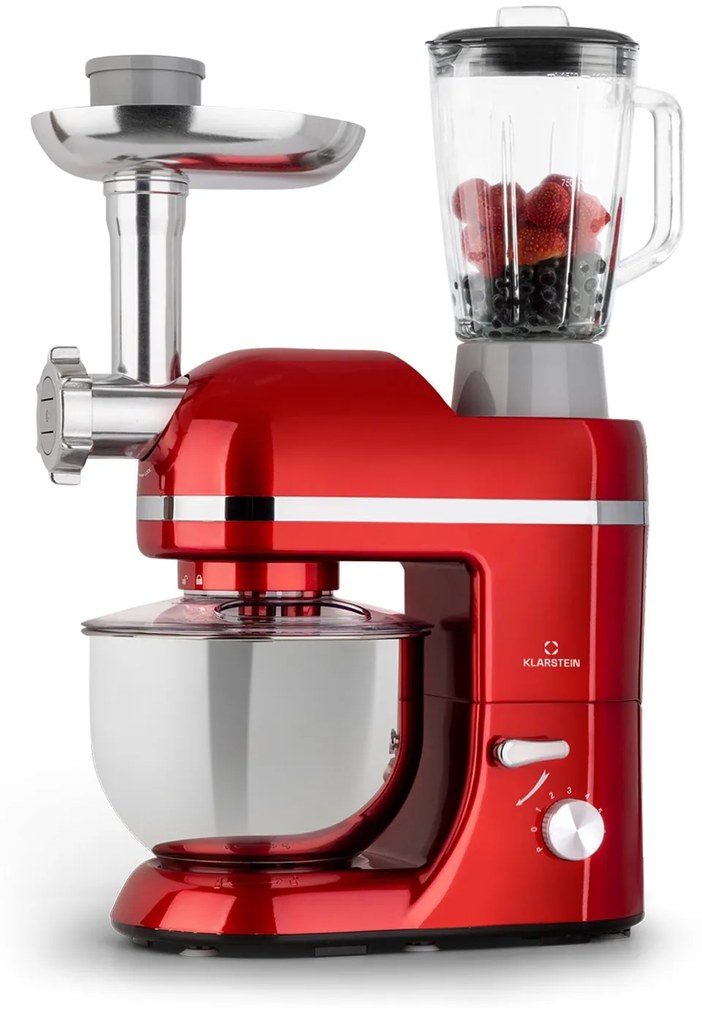 Lucia Elegance, konyhai robotgép, mixer, húsdaráló, 2000 W, BPA mentes