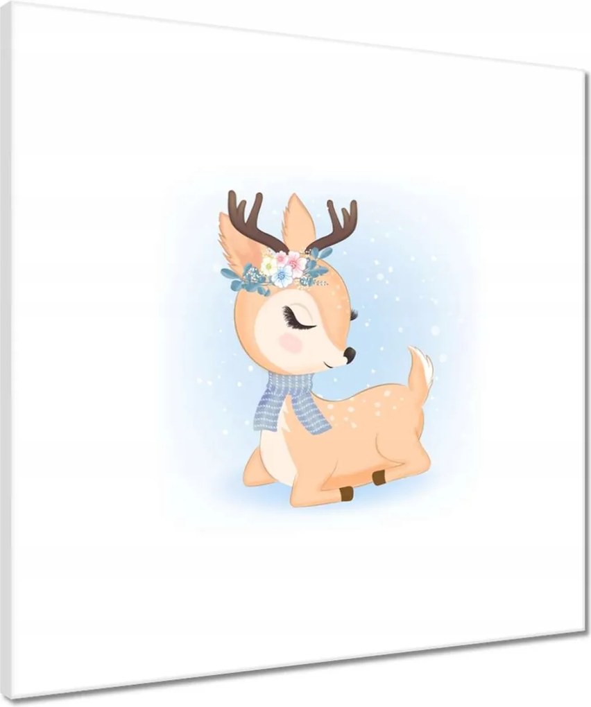 Vászonkép 50x50 Gyönyörű őzike Szarvas