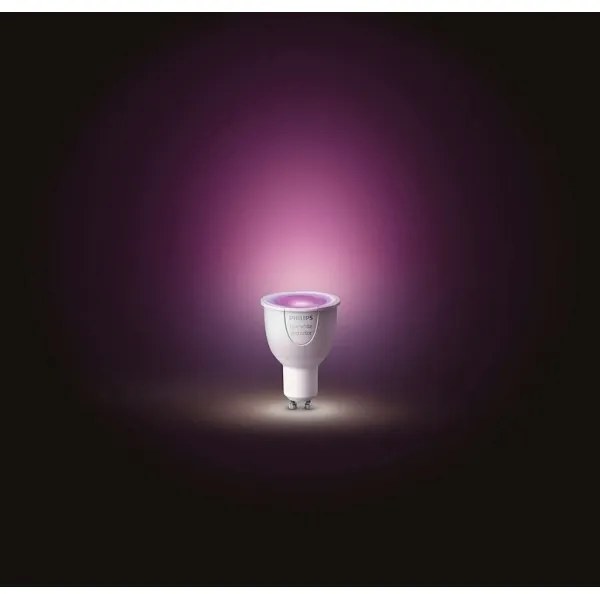 LED Szabályozható izzó Philips Hue WHITE AND COLOR AMBIANCE GU10/5,7W/230V 2000-6500K