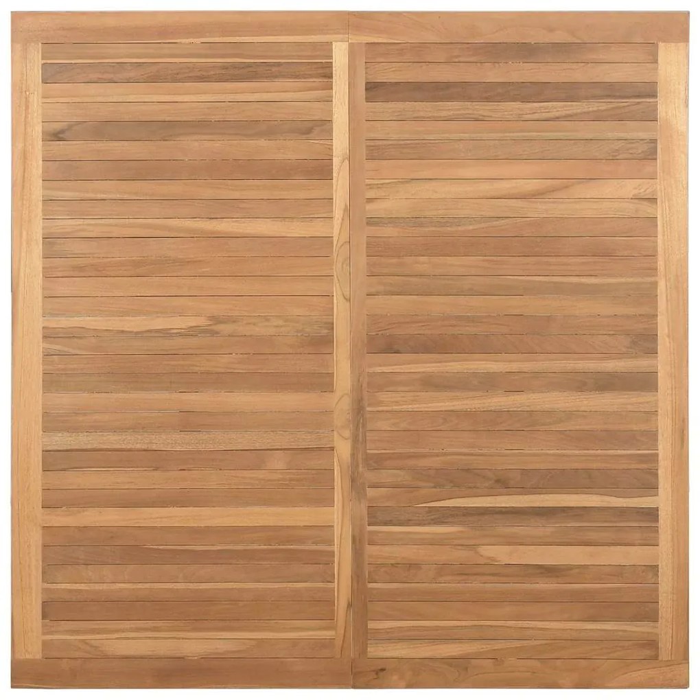 Dohányzóasztal Barna 110 x 110 x 45 cm Tömör tíkfa