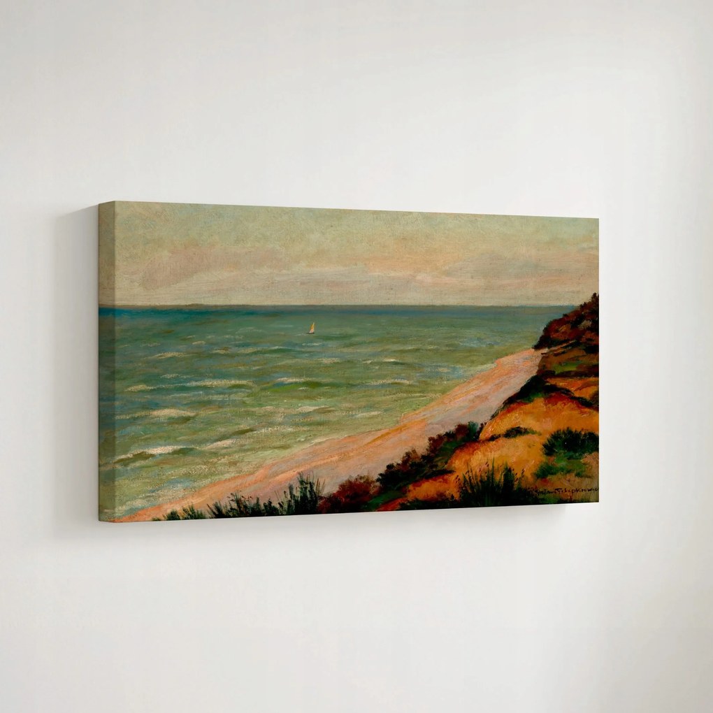 Vászonkép "Kilátás a Rozevóra" Stefan Filipkiewicz 1930r. 70x50cm