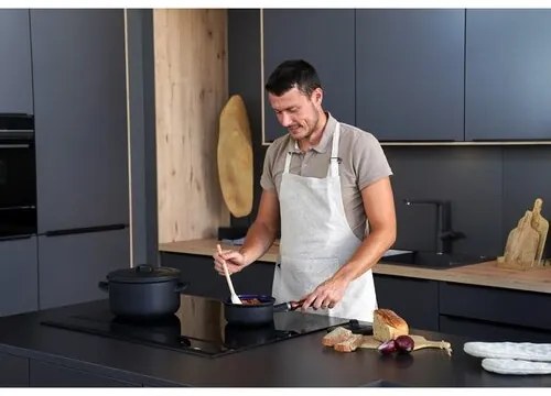 Sfinx Smalted serpened pan with lid BSE, 24 cm, 4l, 4 l