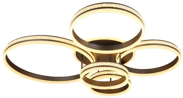 Globo 67314-120 - LED Dimmelhető mennyezeti lámpa GROUNI LED/120W/230V + távirányító