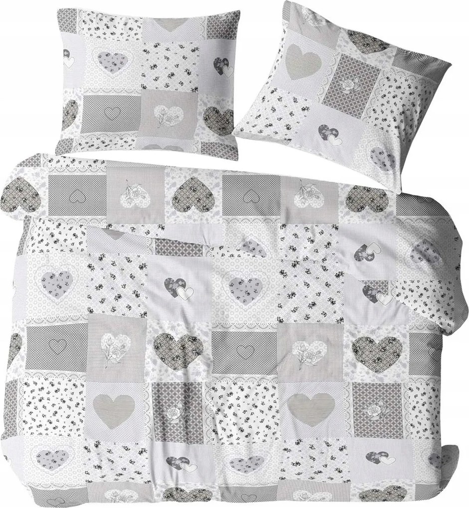 Kéreg Ágyneműhuzat Garnitúra 140x200 Koralove 1108N Darymex 100% Pamut Kéreg