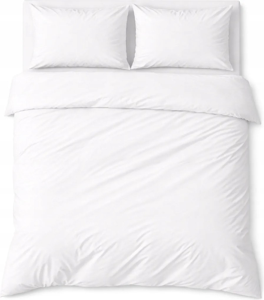 Szállodai ágyneműhuzat fehér 180x200 2x50x60 Prémium pamut