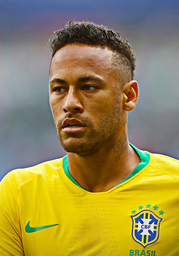 Poszter, Neymar da Silva Santos Junior, Brazília.