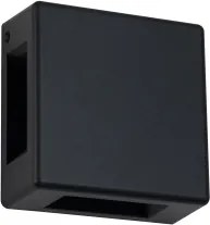 Brilagi - LED kültéri fali lámpatest QUADRAY LED/6W/230V fekete IP54