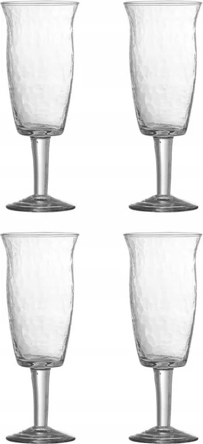 Bloomingville Asha Újrahasznosított üveg borospoharak 250 ml 4 db