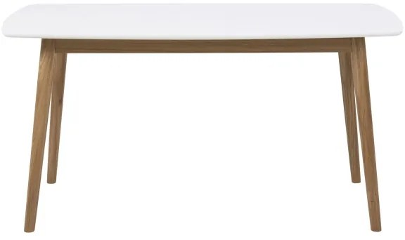 BERG étkezőasztal fehér színben