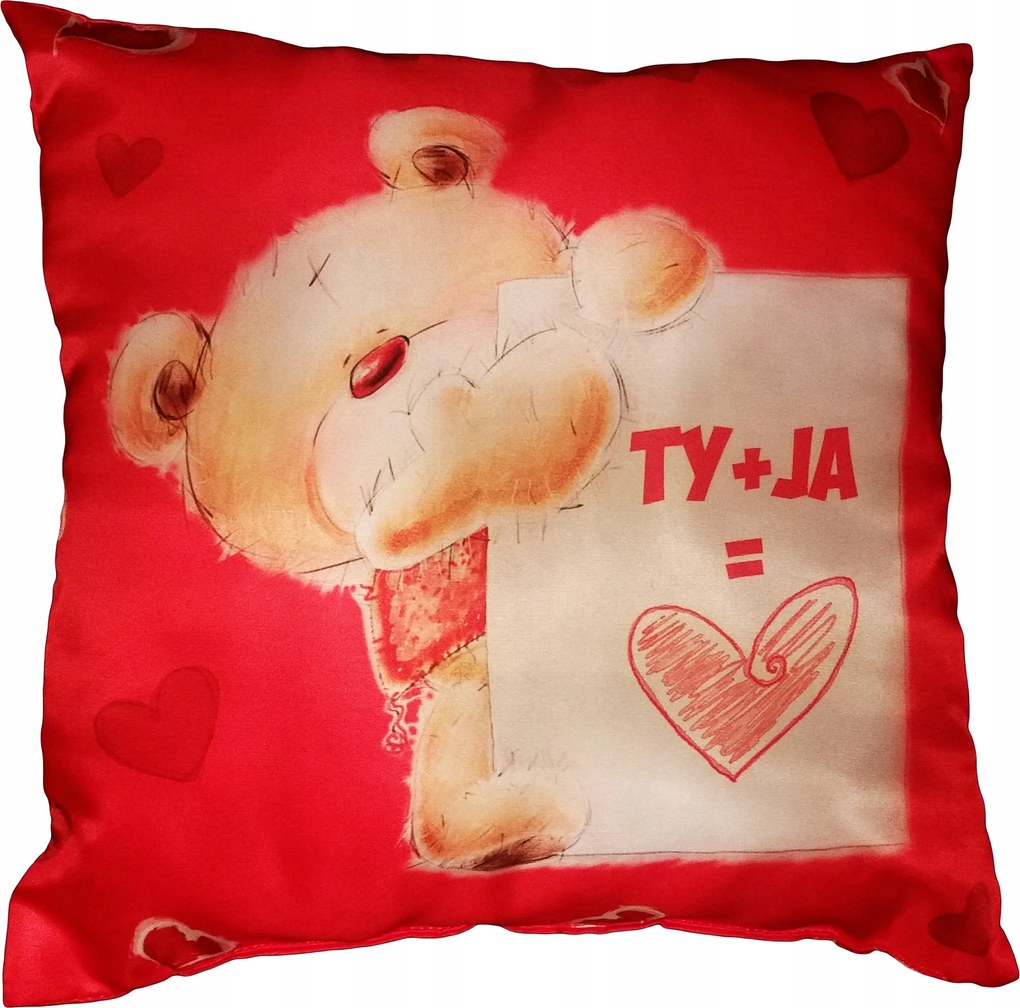 Romantikus Te+én párna, Fiúnapi ajándék Férfinak, Fiúnak