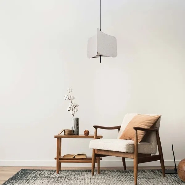 Csillár zsinóron HAVANA 1xE27/20W/230V átm. 50 cm bézs